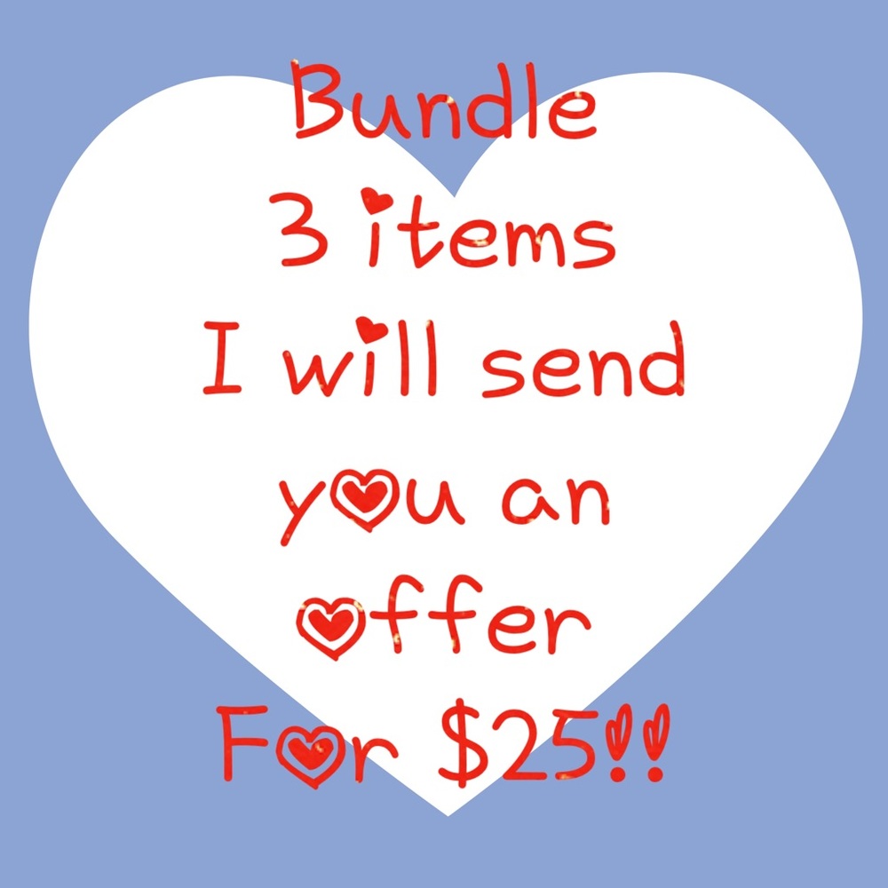 Everything is 3 for $25!